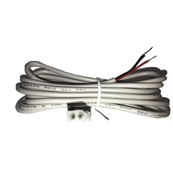 Power Supply Cable White, Norcon Communications, Mfr#: TTUPWRCBL